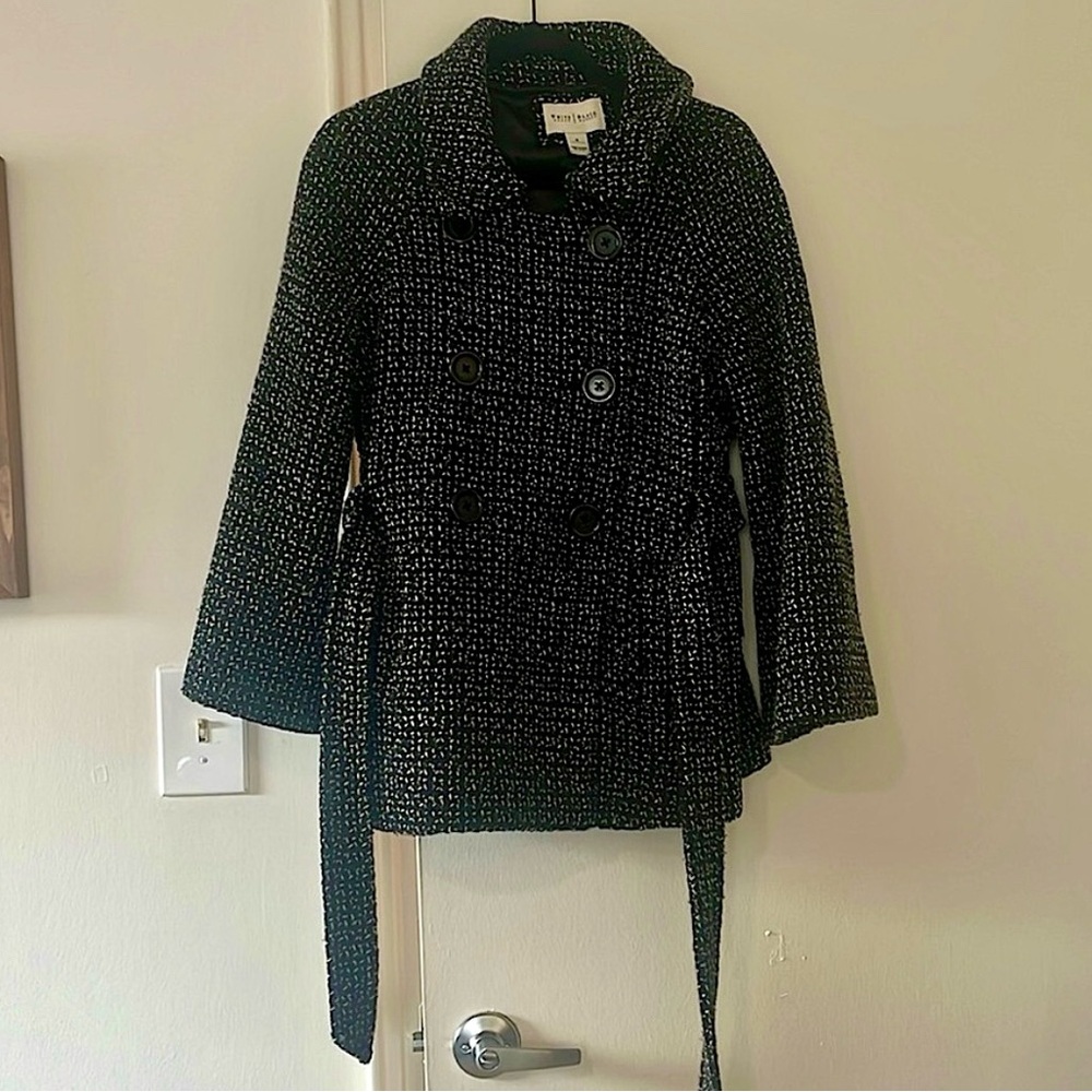 White House Black Market Short Pea Coat - Size M